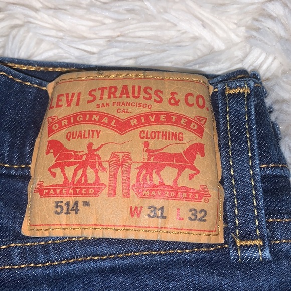 EUC LEVIS 514 Jeans 31/32 - Picture 3 of 11